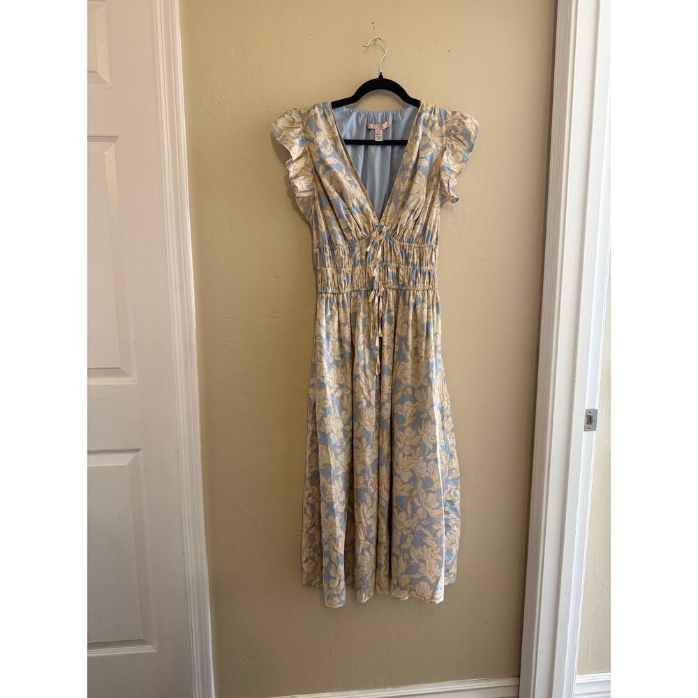 Hutch Anthro Olympia Midi Dress Size Medium - Picture 5 of 6